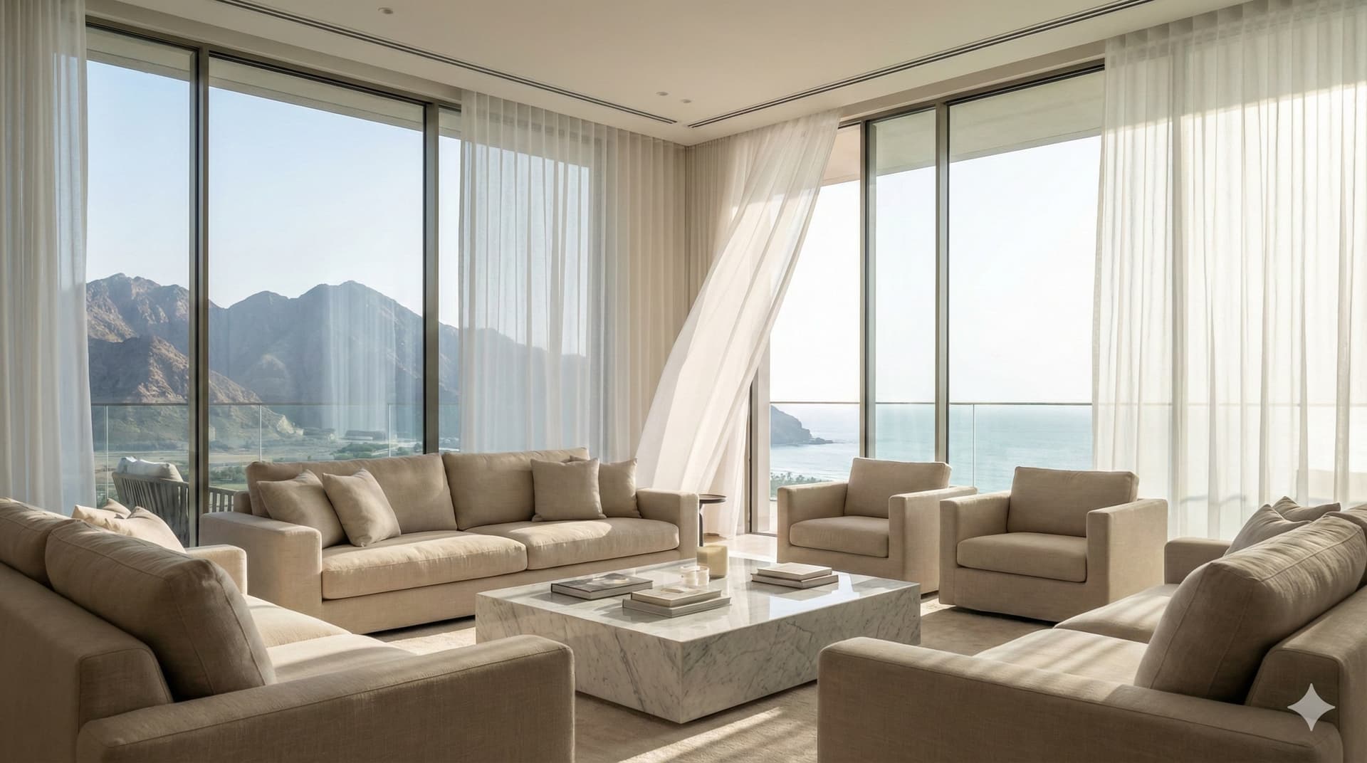 Curtains for Arabian Ranches villas